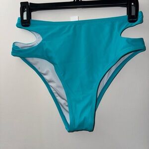Women's Teal Swim Bottom